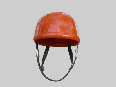 Bicycle Helmet Low-poly 3D model by akila-kumara