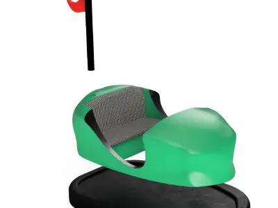 Bumper car 3D print model