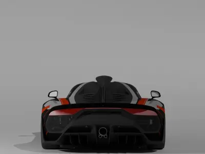 Mercedes AMG One 2021 HQ 3d model 3D model