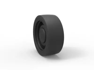 Sport wheel 4 3D print model