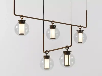 Bai Chandelier 3D model