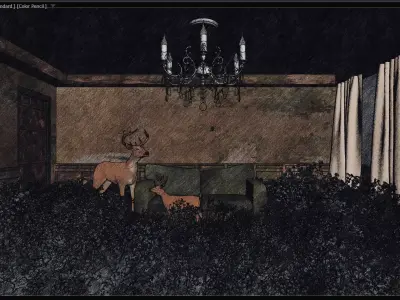 Game Environment  3D model