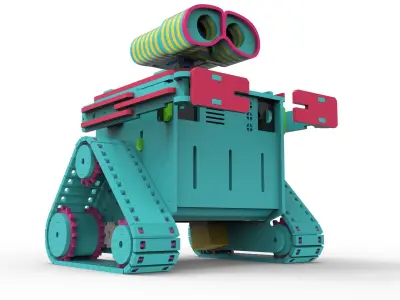 wall E Robot 3D print model