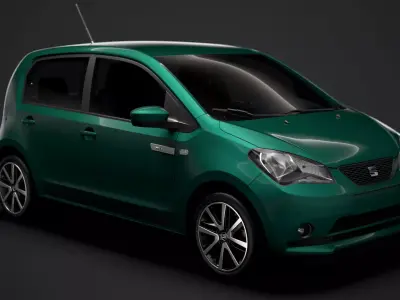 Seat Mii Electric 5d 2020 3D model