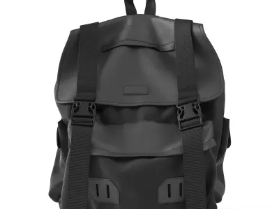Backpack Universal Black 3D model