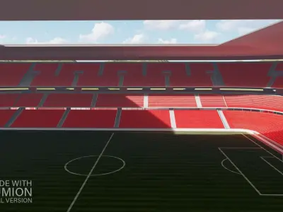 International Stadium 3D model