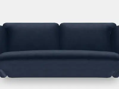 ESSEBODA 3-seat sofa 6 3D model
