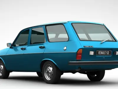 Renault 12 TSW 3D model