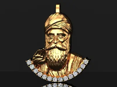 GURU NANAK 3DM MODEL 3D model