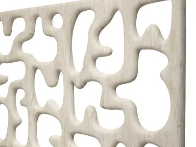 Casey johnson studio figura Screen Wall 3D model