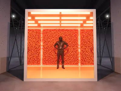 Cube Photo Opportunity 3 3D model