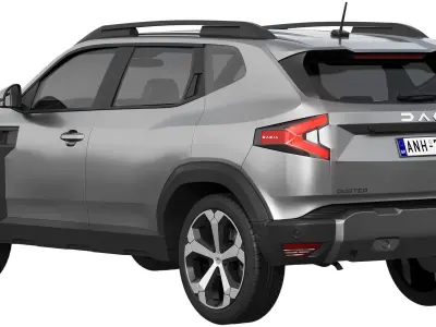 Dacia Duster 2024 3D model