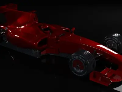 Generic F1 Car 3D model