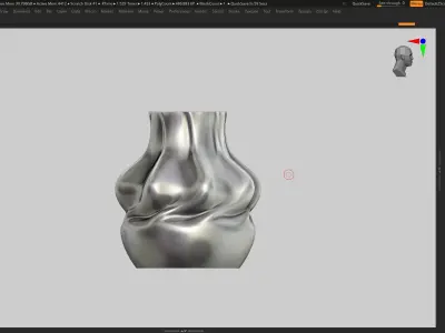 vase 3d print 746  3D print model