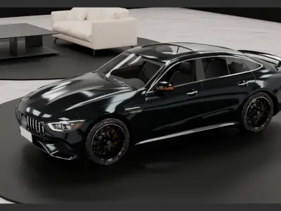 Mercedes amg gt 63 3D model