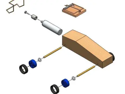CO2 Car Free 3D model