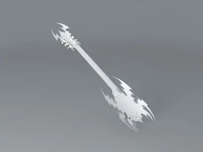 Sands Splinter Xl Guitar Free 3D model
