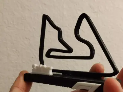 F1 Circuit Sakhir 3D print model
