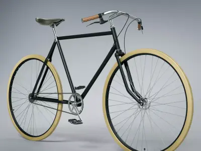 Bicycle pashley 3D model