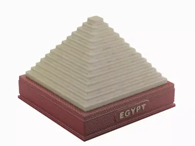 Pyramid Toy B 02 Low-poly 3D model