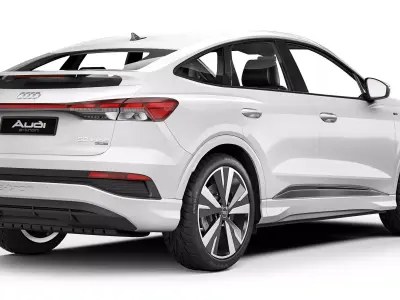 Audi Q4 Sportback e-tron 2022 3D model