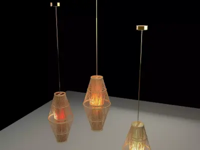 Chinese lantern 3D model