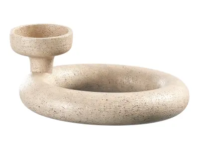 Vase Wabi sabi Low-poly 3D model