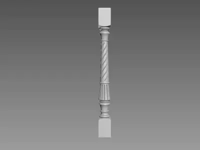 Baluster Free 3D model