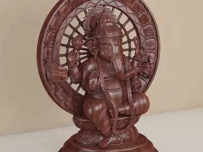 Ganesha statue 3D model