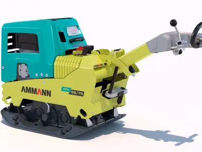 Ammann 55-75 Vibratory Reversible Plate 3D model