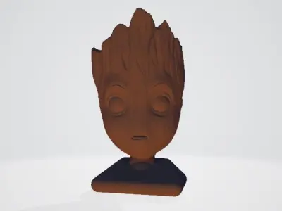 Groot Flower Free 3D print model