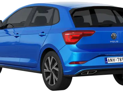 Volkswagen Polo 2022 3D model
