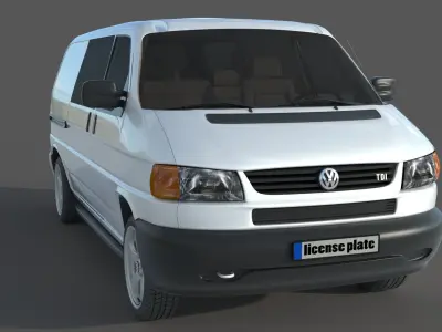 Volkswagen Transporter  TDI 3D model
