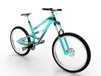  mountain bike 2 3D model