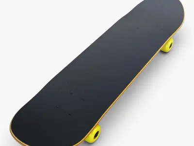 Skateboard v 2 3D model
