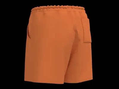 Male short 3D model