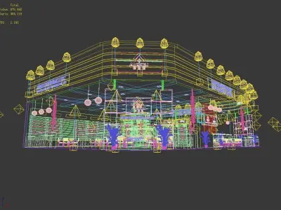 Exhibition - Area - 18X12-3DMAX2009-02 3D model