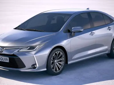 Toyota Corolla Hybrid 2020 3D model