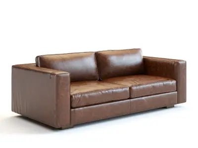 Restoration Hardware - Maddox Leather Sofa 3D model