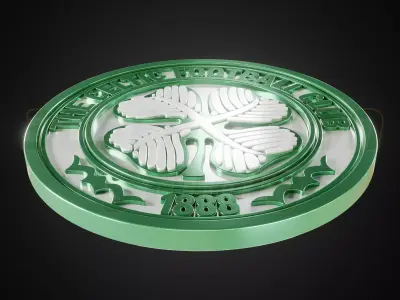 The Celtic FC logo - Cinematic - 3D print 3D model