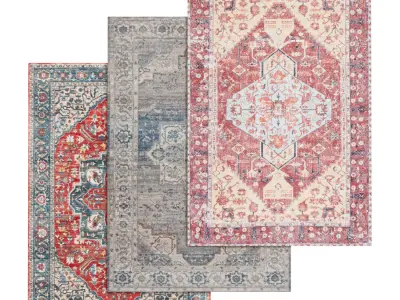 Rug Set 495 3D model
