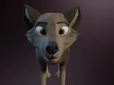 Trinity Wolf 3D model