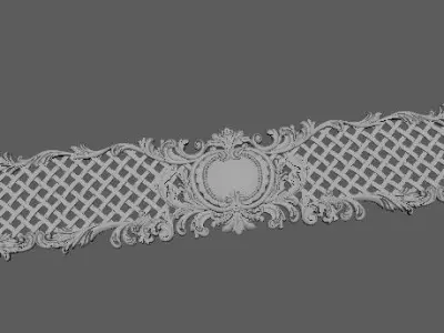 dekor ornament 3D model 15