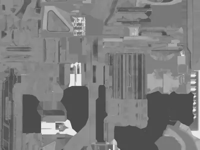 sci-fi-smg-gun-free 3D model