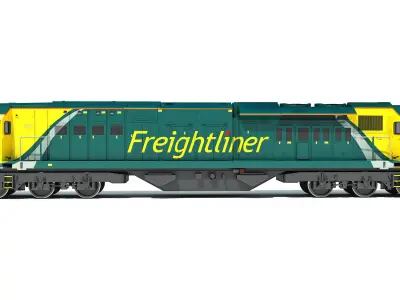 British Rail Class 70 PowerHaul Locomotive 3D model
