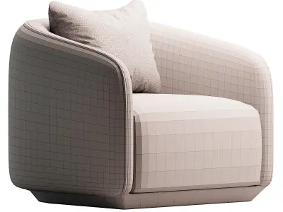Rivas Armchair 3D model