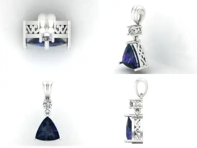 Pendant 55 3D print model