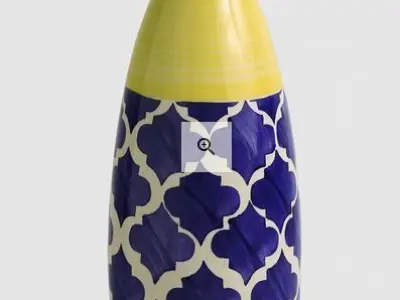  Big Neck Vase Free 3D model