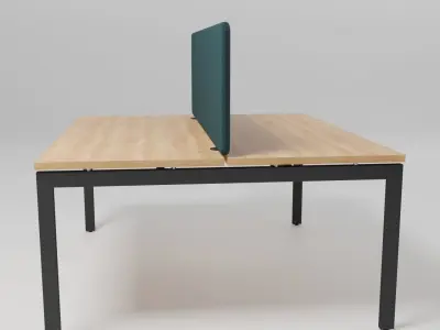 OGI U - Rectangular workstation bench - Free 3D model