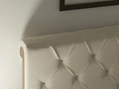 Queen Bed ASHLEY Hillcott 3D model